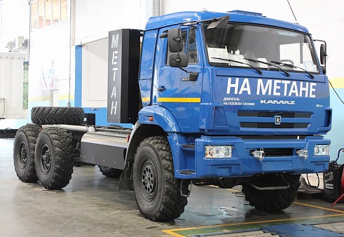 Шасси KAMAZ-43118-37 на КПГ