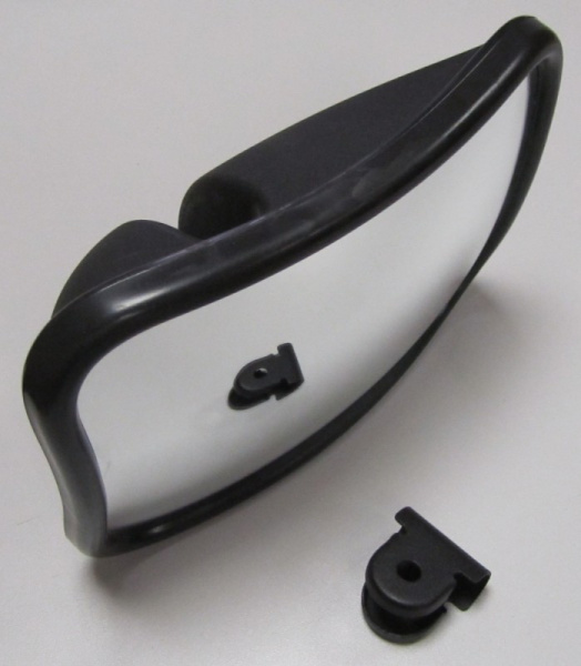 Зеркало КАМАЗ допол. малое (мертвая зона) 212х161мм широкоугольное сферич.